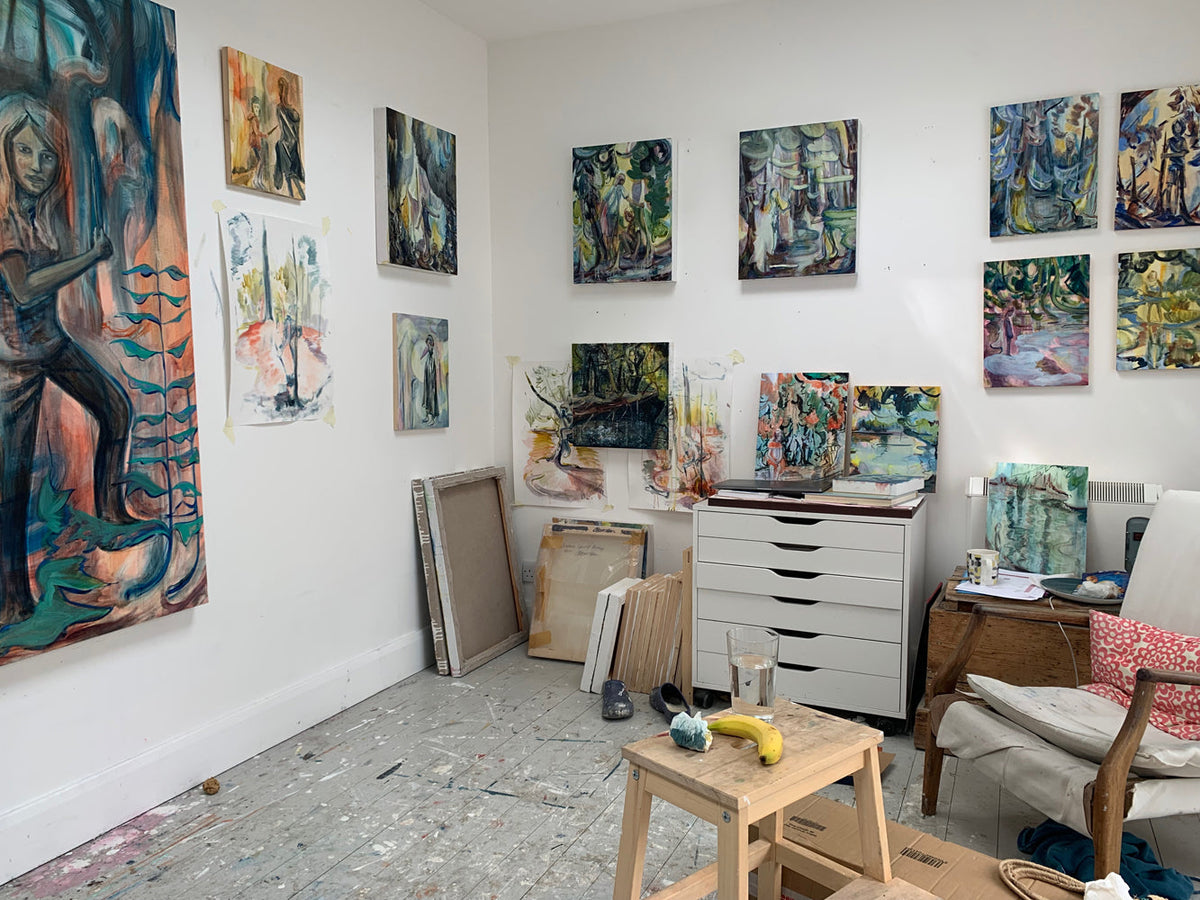 In the Studio with Caroline Thomson