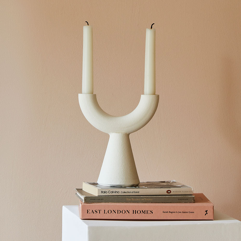 Minimalist-Candelabra-White