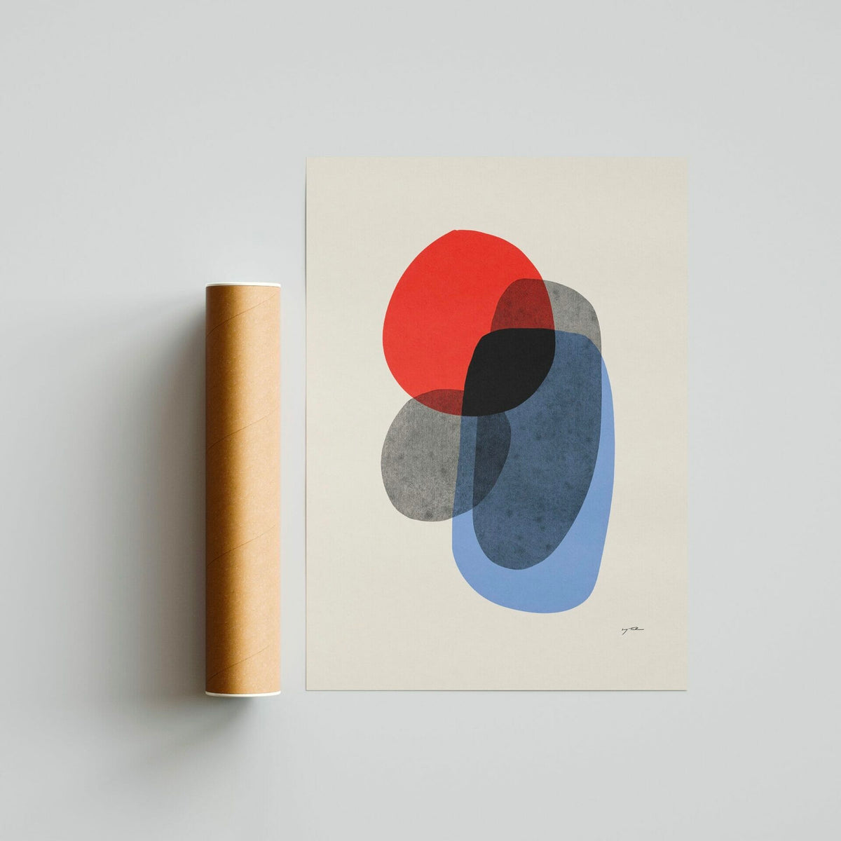 tri-art-print-shapes-colours-poster