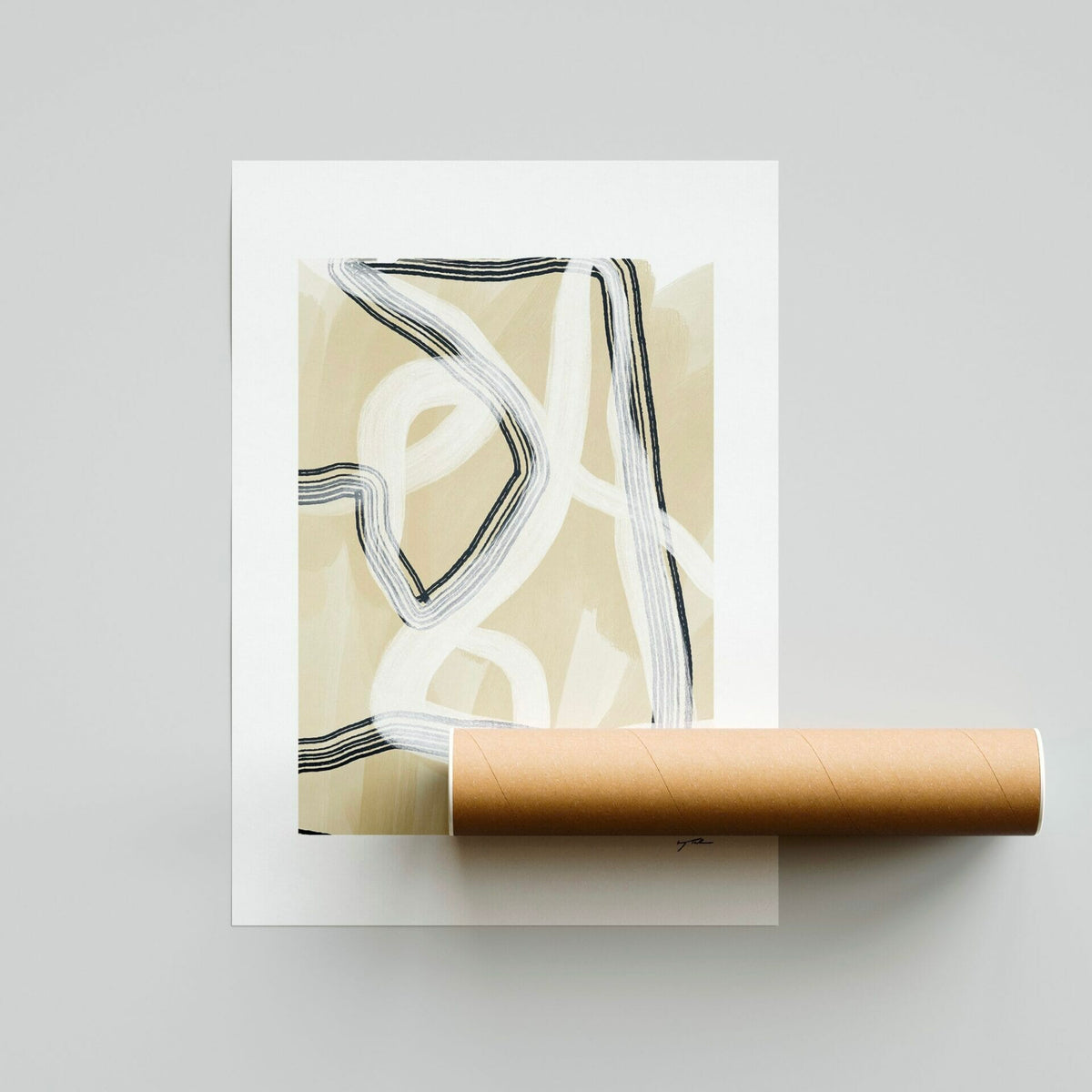 trace-07-art-print-lines-drawing-abstract-beige-white-artwork