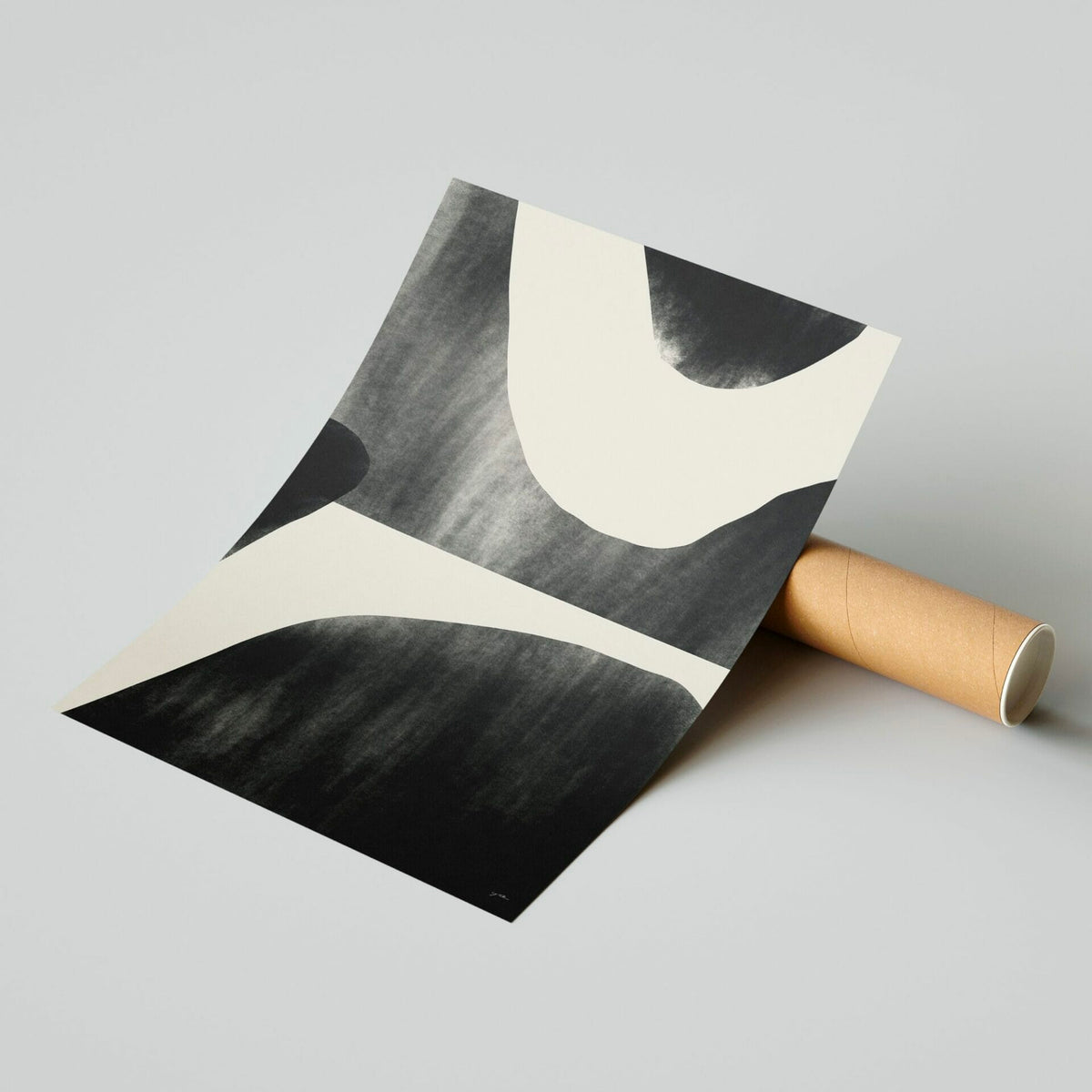 noir-04-art-print-black-shapes-monochrome-abstract