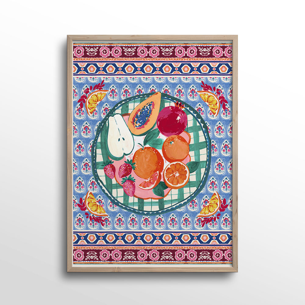 Fruity-Plate-Print