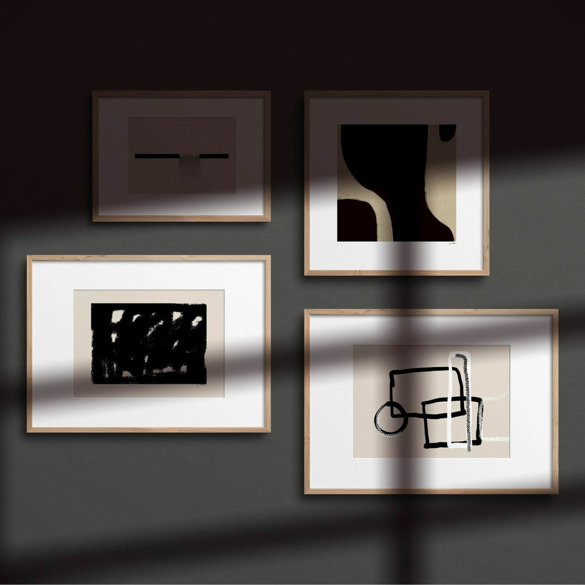 trace-03-art-print-lines-drawing-painting-abstract-beige-shapes-framed-artwork