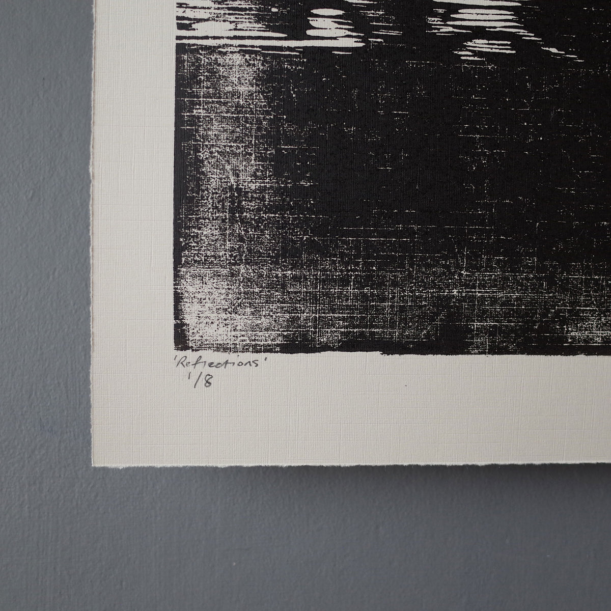 reflections-woodcut-print