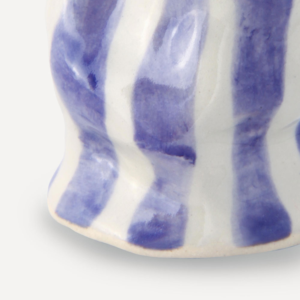 Amethyst-Candy-Stripe-Candle-Holder