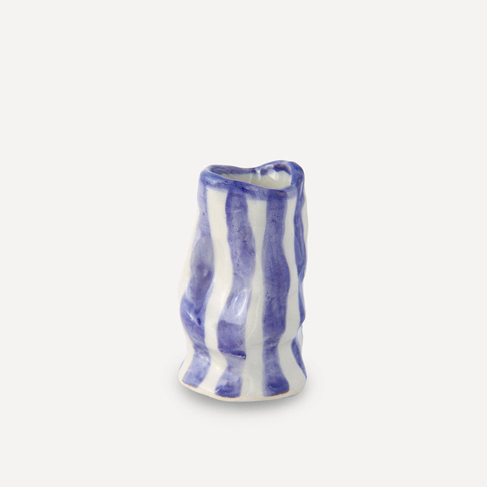 Amethyst-Candy-Stripe-Candle-Holder
