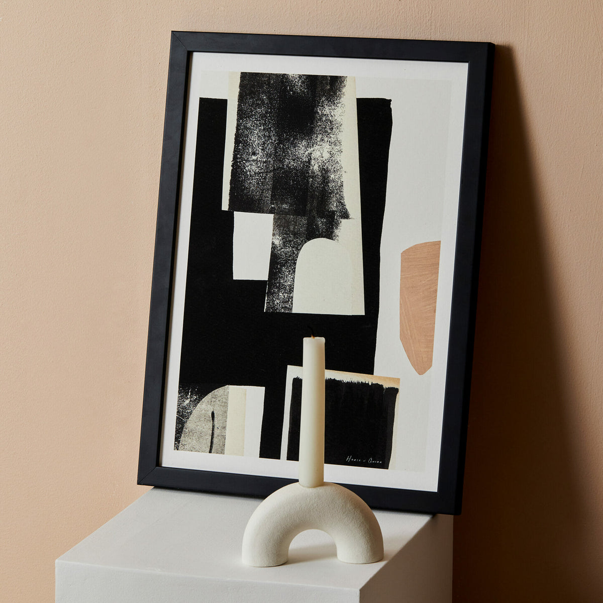 arch-candle-holder-white-ceramics-pottery