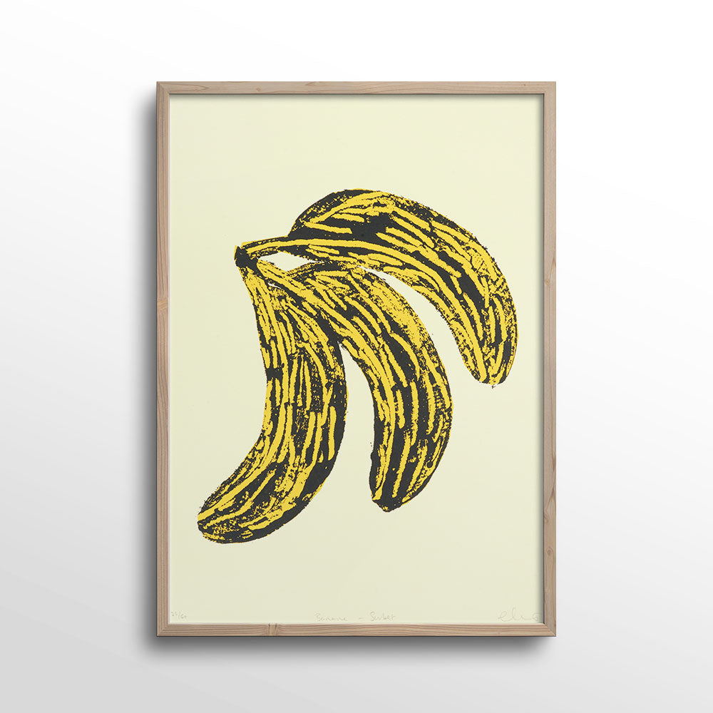 Banane-Sorbet-Yellow-Screen-Print