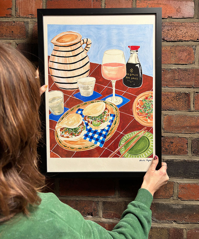 Bao-and-a-Rosé-Print