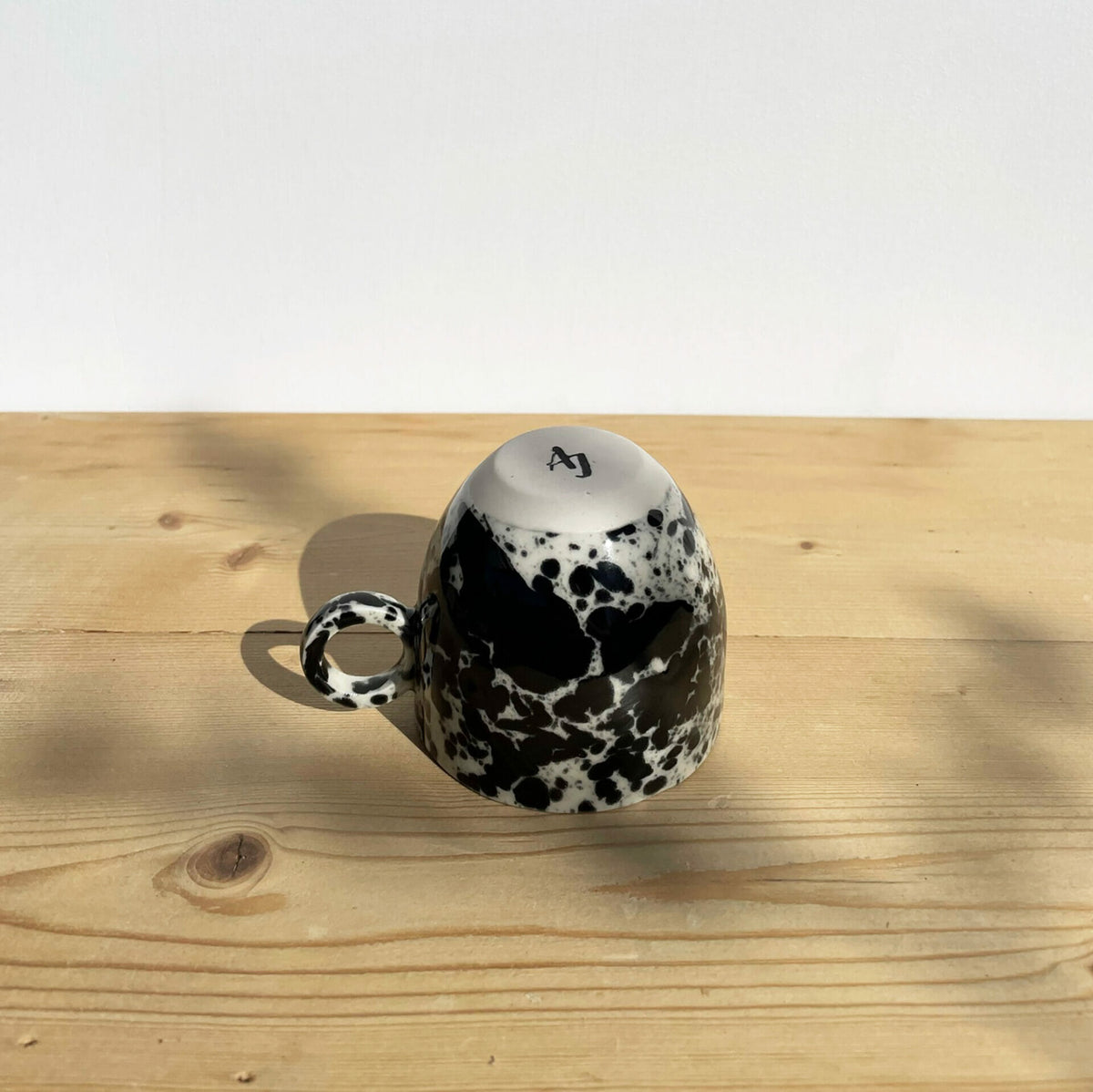 black-splatter-espresso-cup-ceramic-splashes-drips-paint-colour-mug-pottery