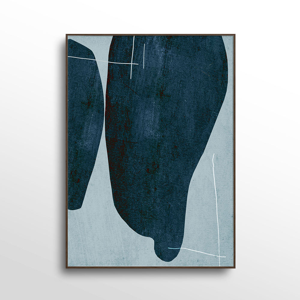 Blue-Study-02-Framed-Print
