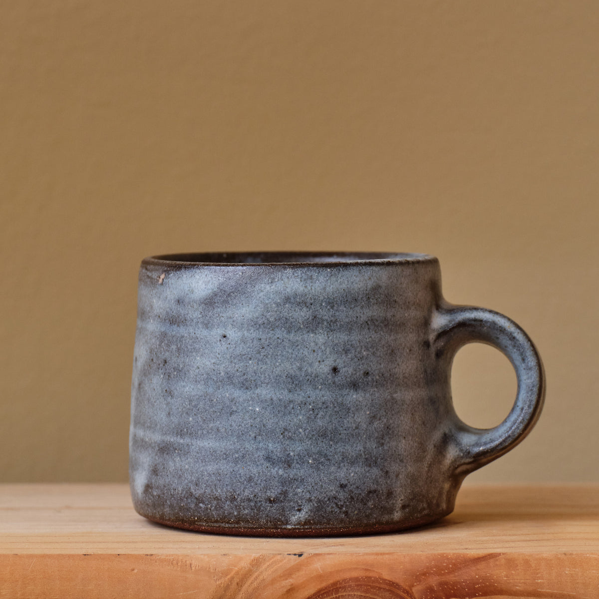 Mottled Blue Mug
