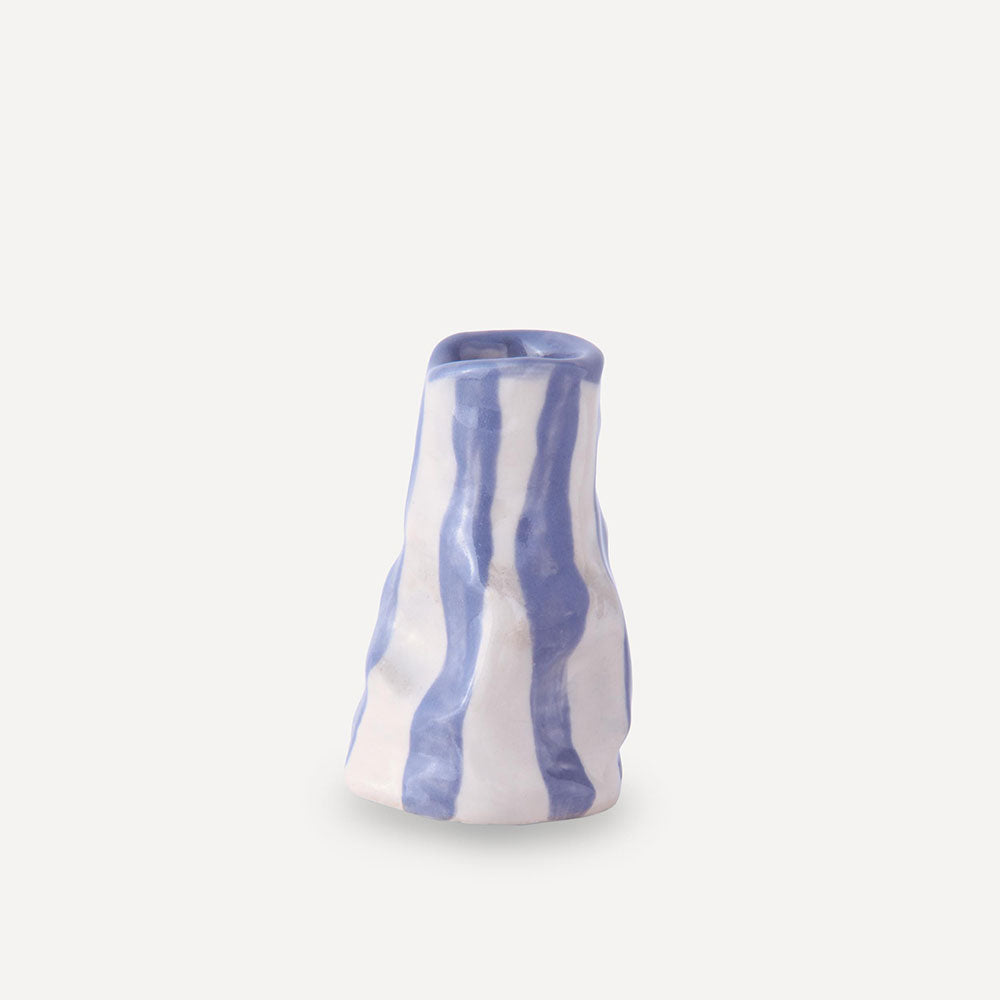 Dark-Lavender-Candy-Stripe-Candle-Holder