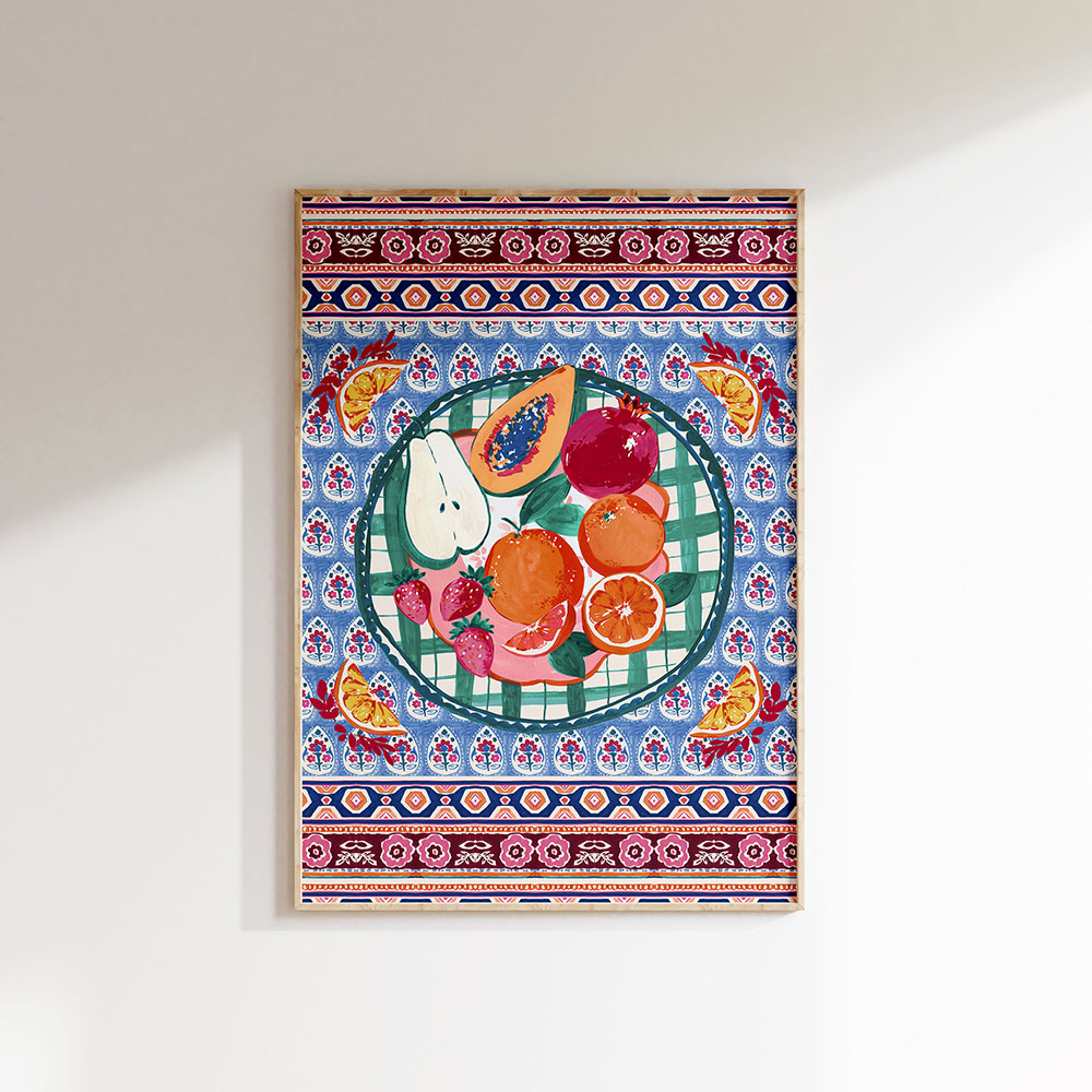 Fruity-Plate-Print