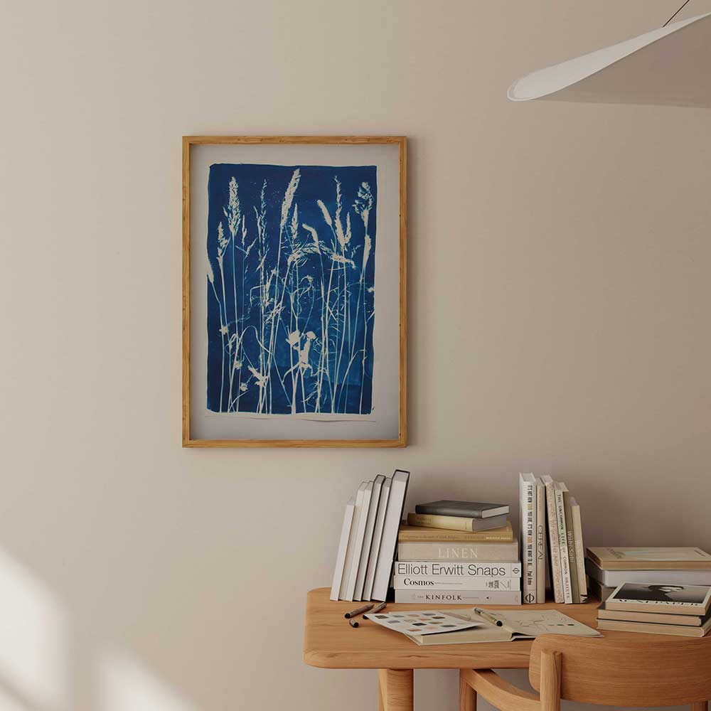 Grasses-Cyanotype-Print