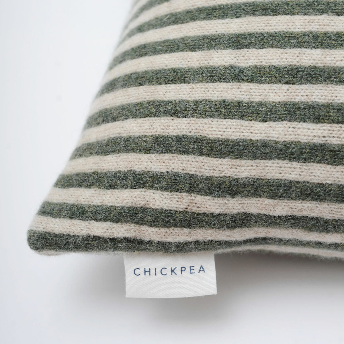 green-bold-stripe-cushion