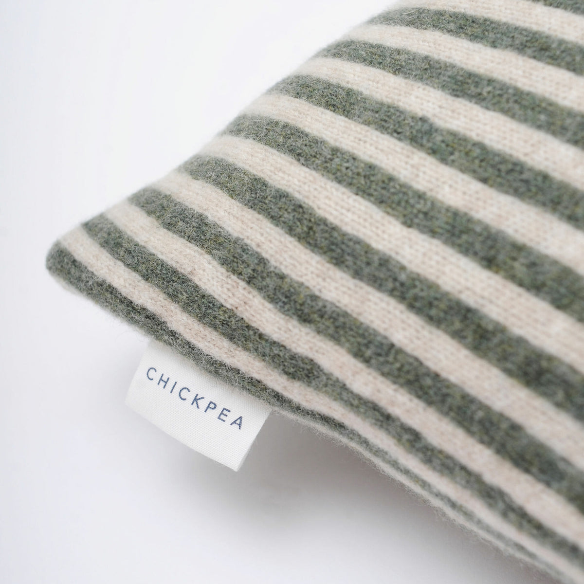 green-bold-stripe-cushion