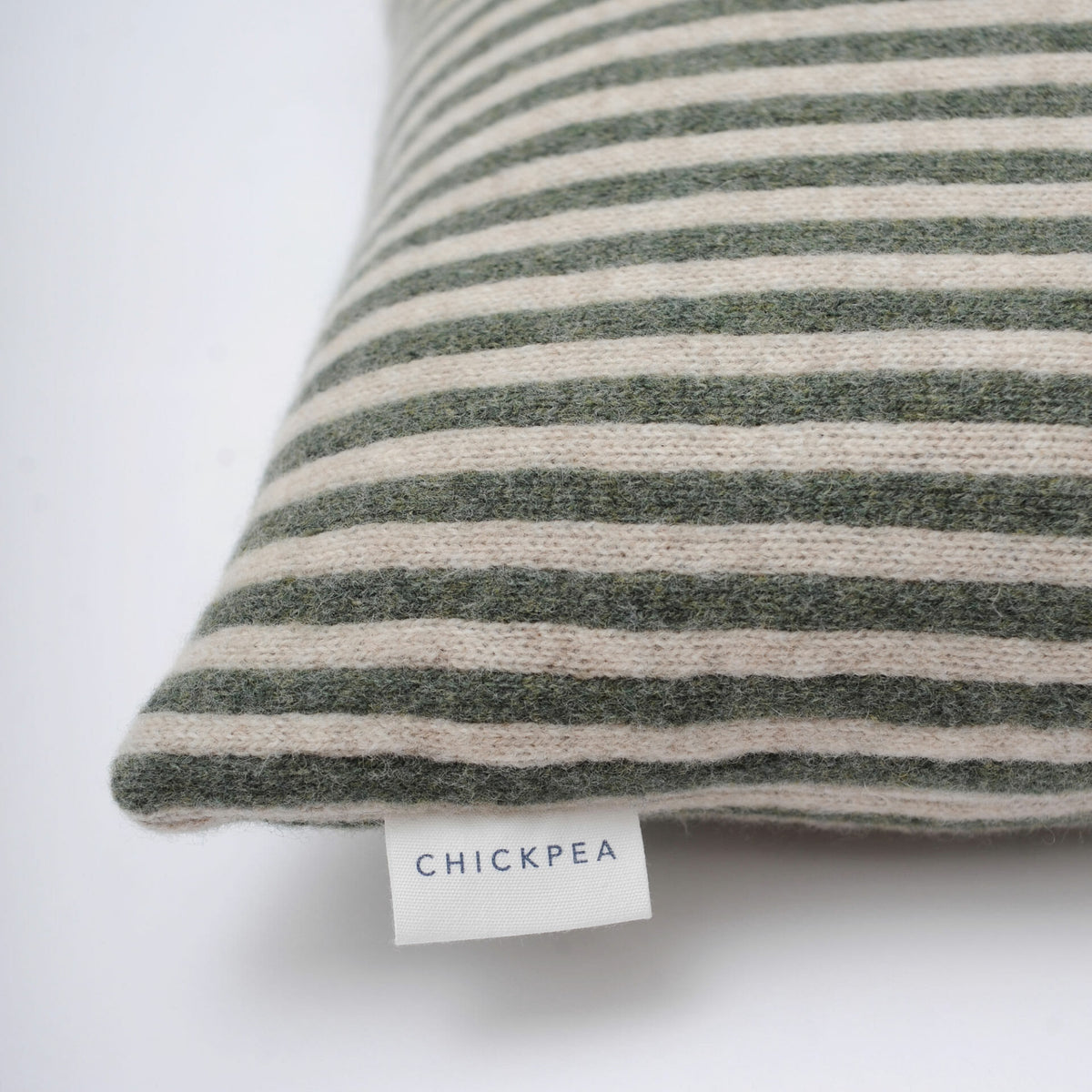 green-bold-stripe-cushion