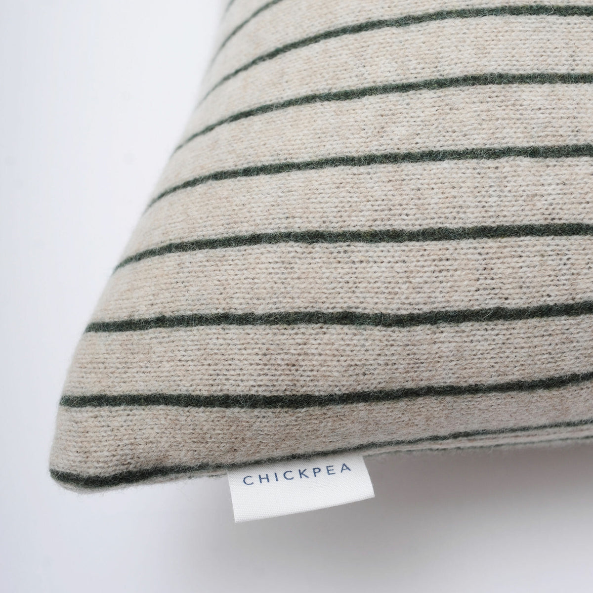 green-wide-stripe-cushion