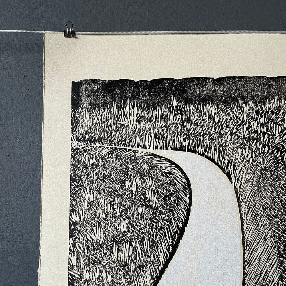 Going-Solo-Woodcut-Print