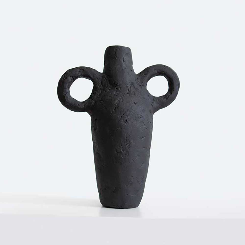 La Lune Black Vase