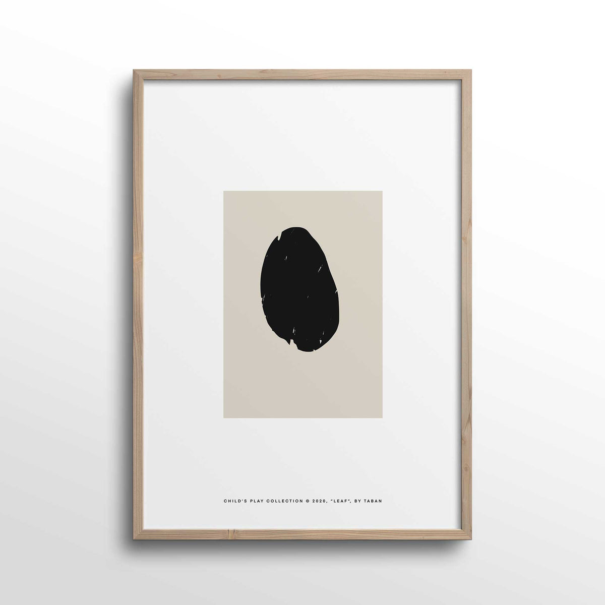 leaf-art-print-framed