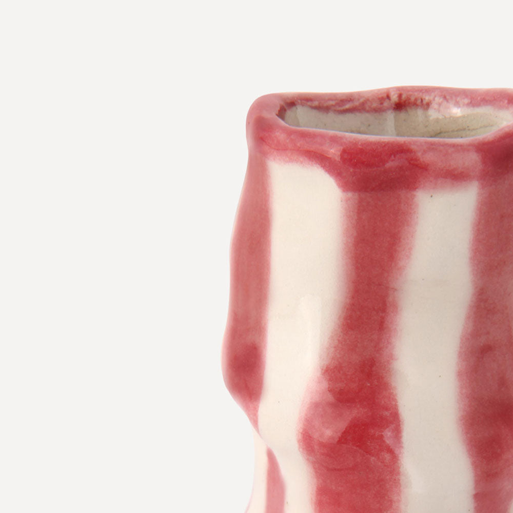 Ruby-Candy-Stripe-Candle-Holder
