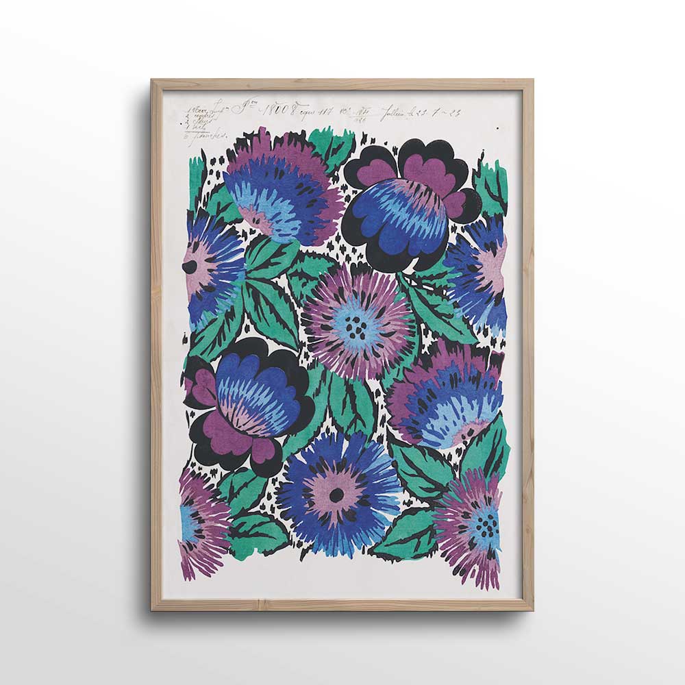 No.038-Mood-Indigo-Vintage-Archive-Poster-Print