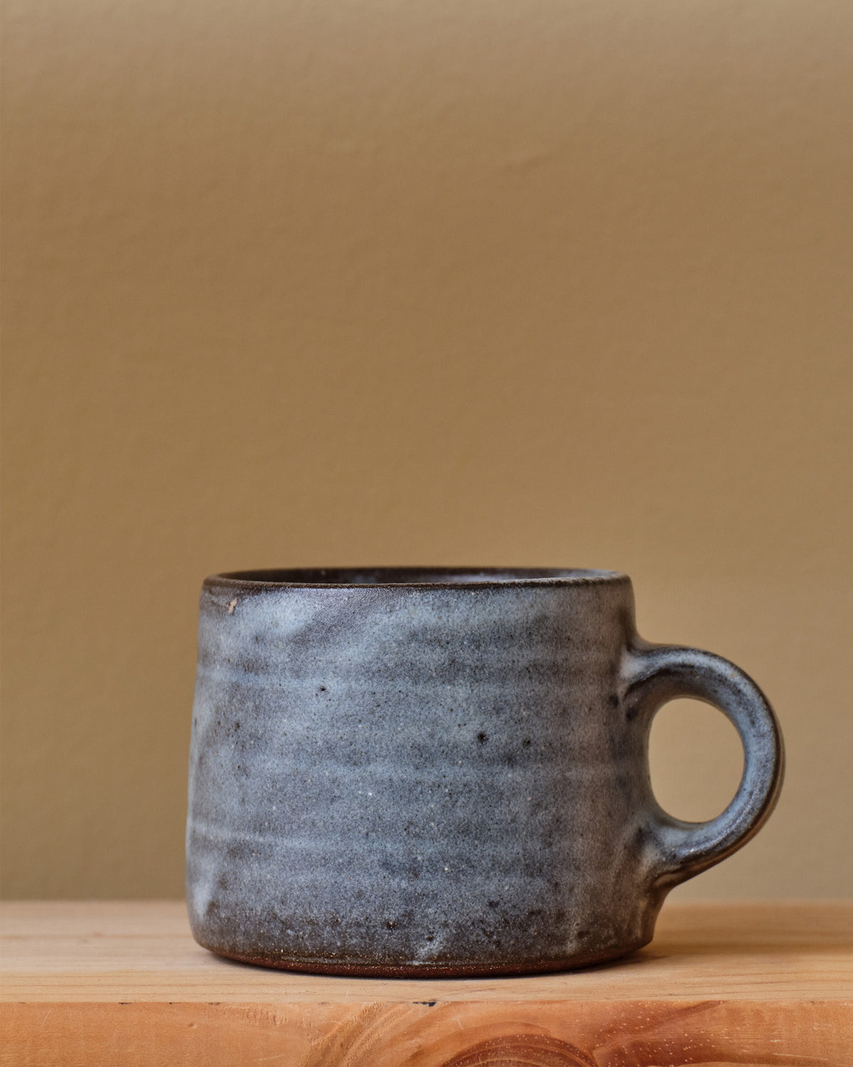 Mottled Blue Mug