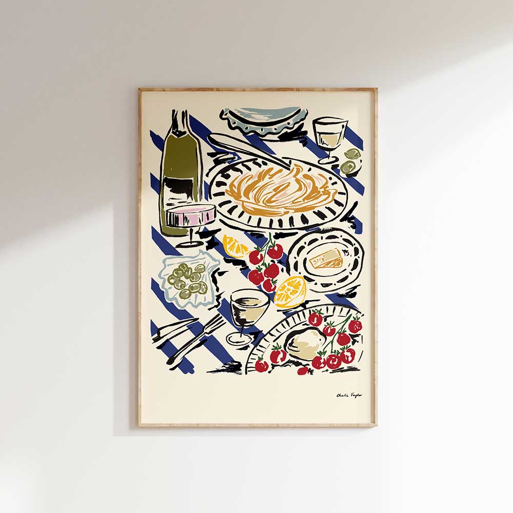 Pasta-Supper-Print-by-Charlie-Taylor-Design