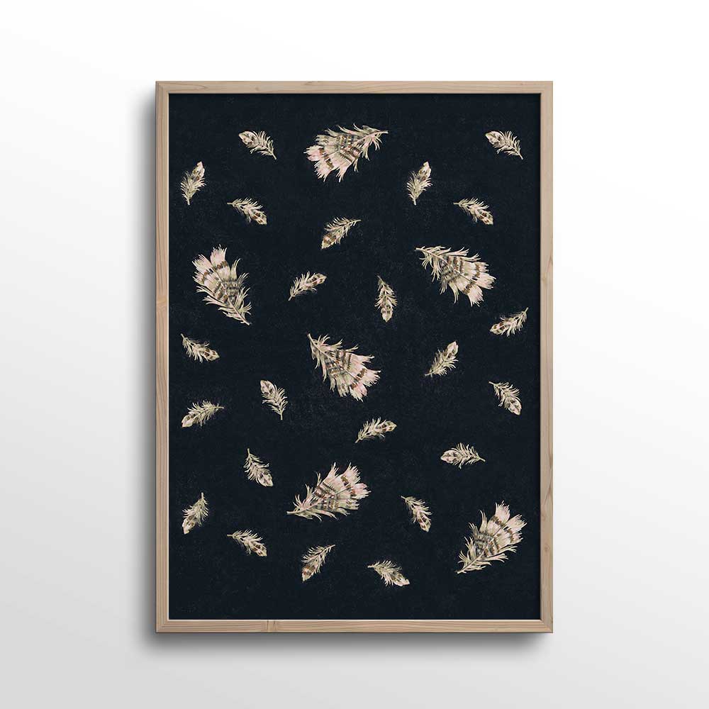 No.052-Peace-Plumes-Vintage-Archive-Poster-Print