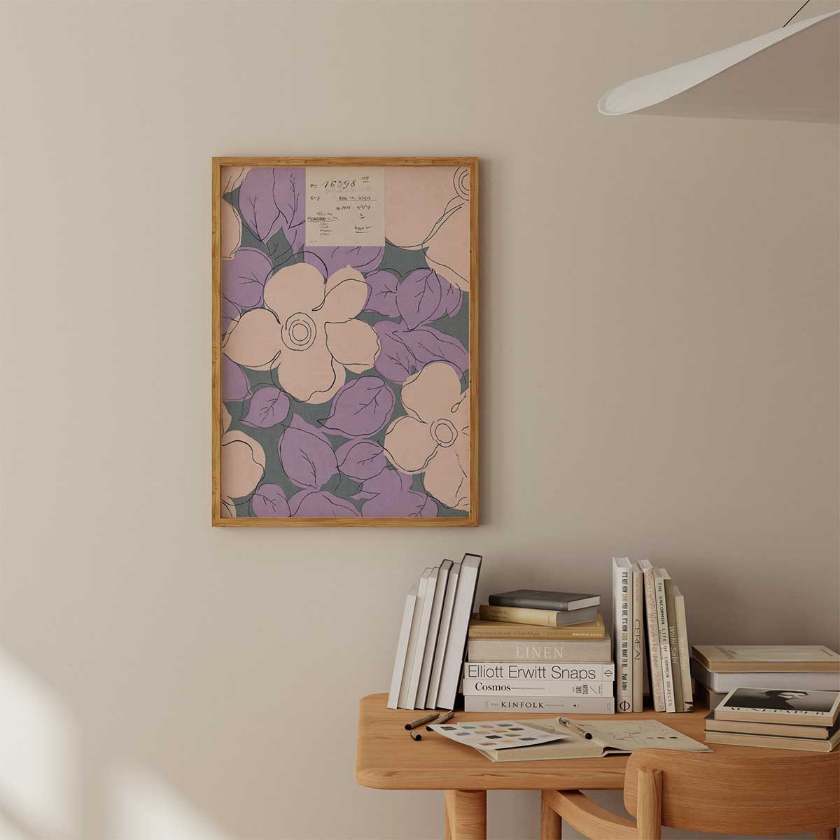 No.062-Petals-Vintage-Archive-Poster-Print