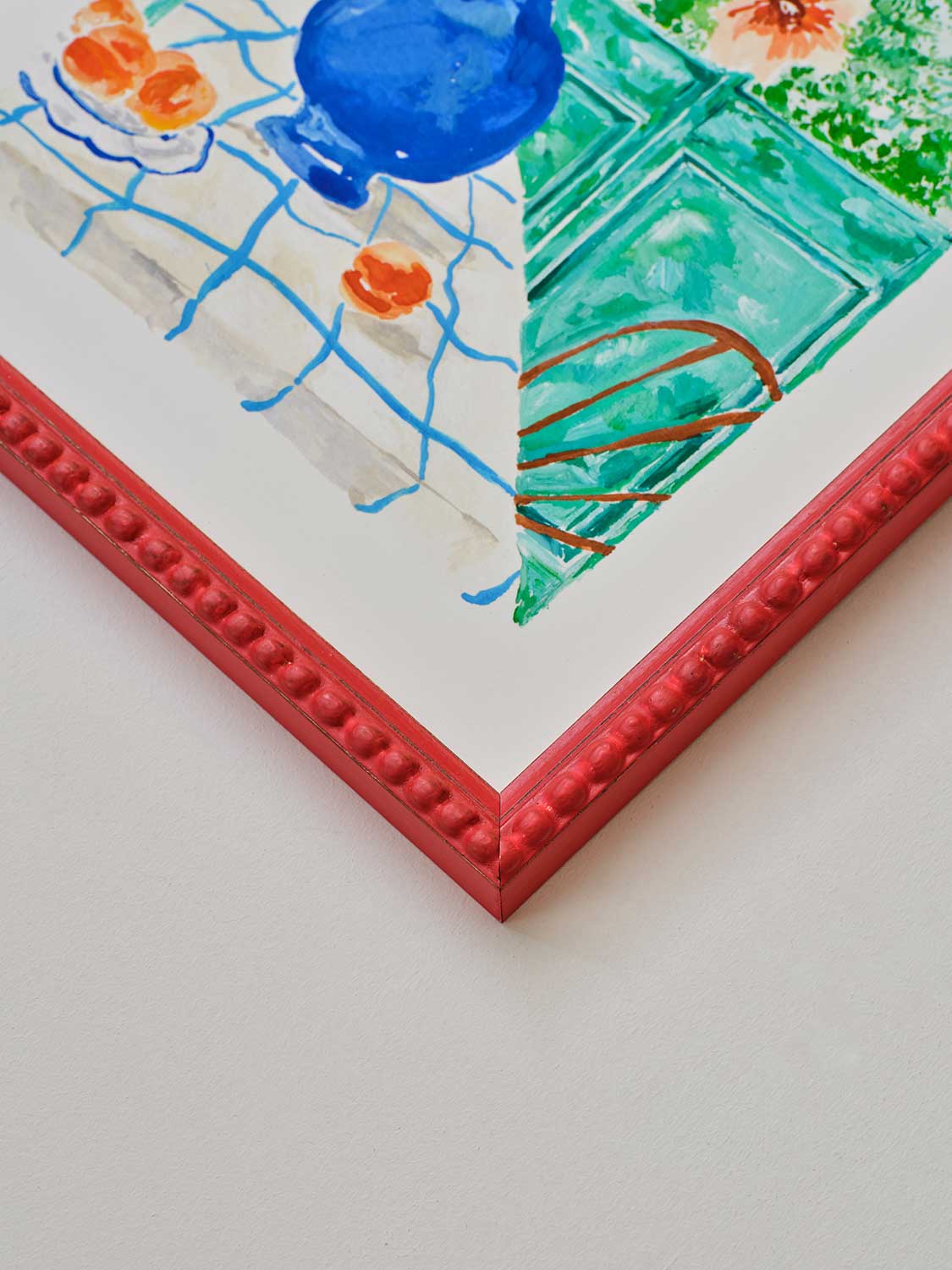 Red Bobbin Frame