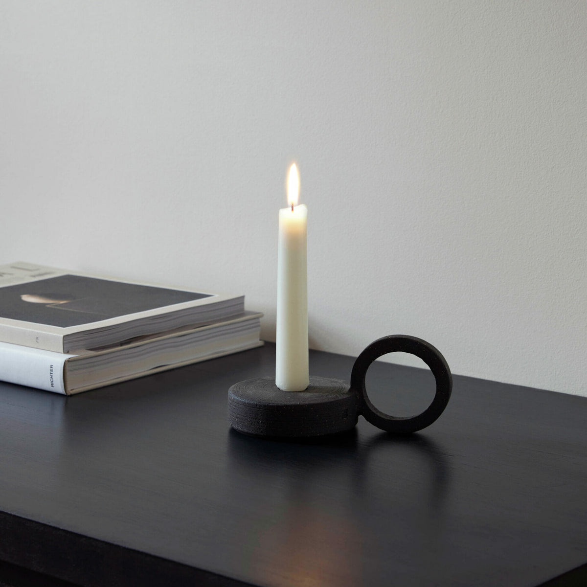 ring-handled-candle-holder-black