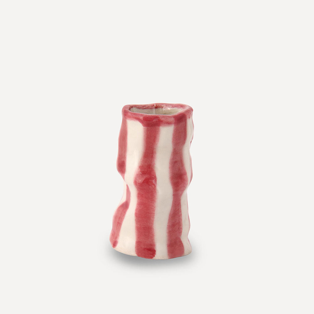 Ruby-Candy-Stripe-Candle-Holder