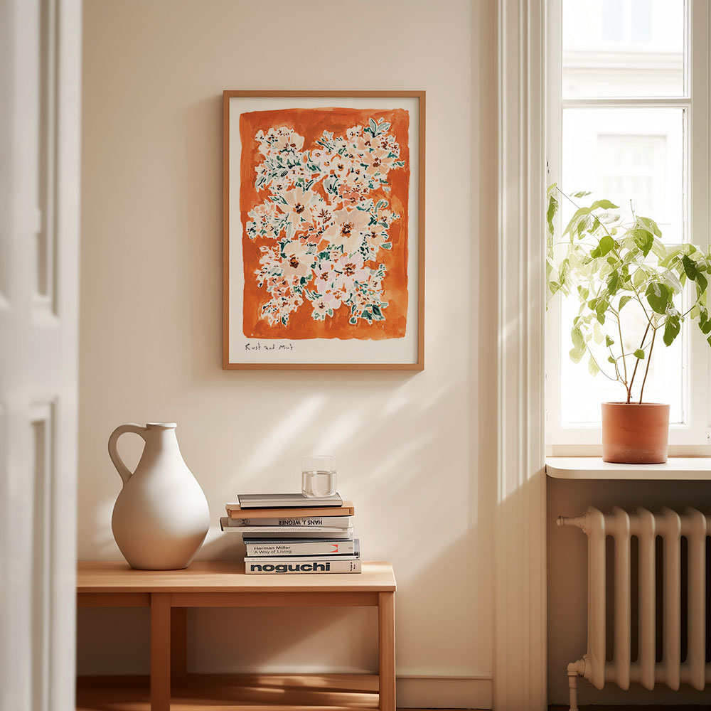 Rust-and-Mint-Print