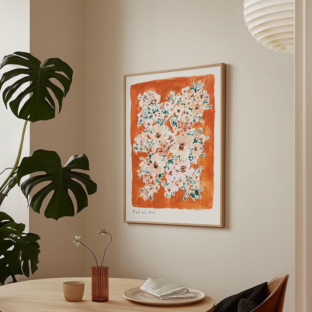 Rust-and-Mint-Print