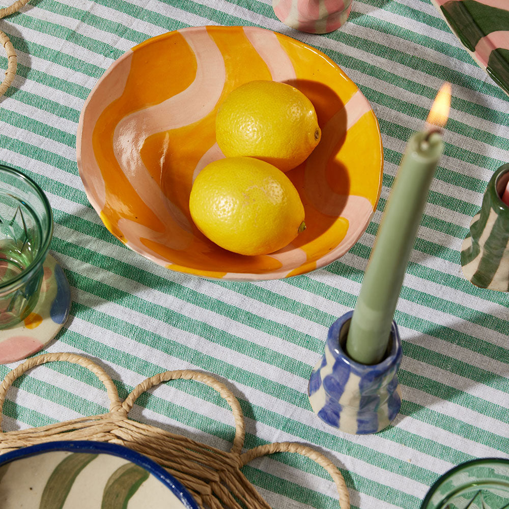Squiggle-Cereal-Bowl-Orange-and-Blush-Pink
