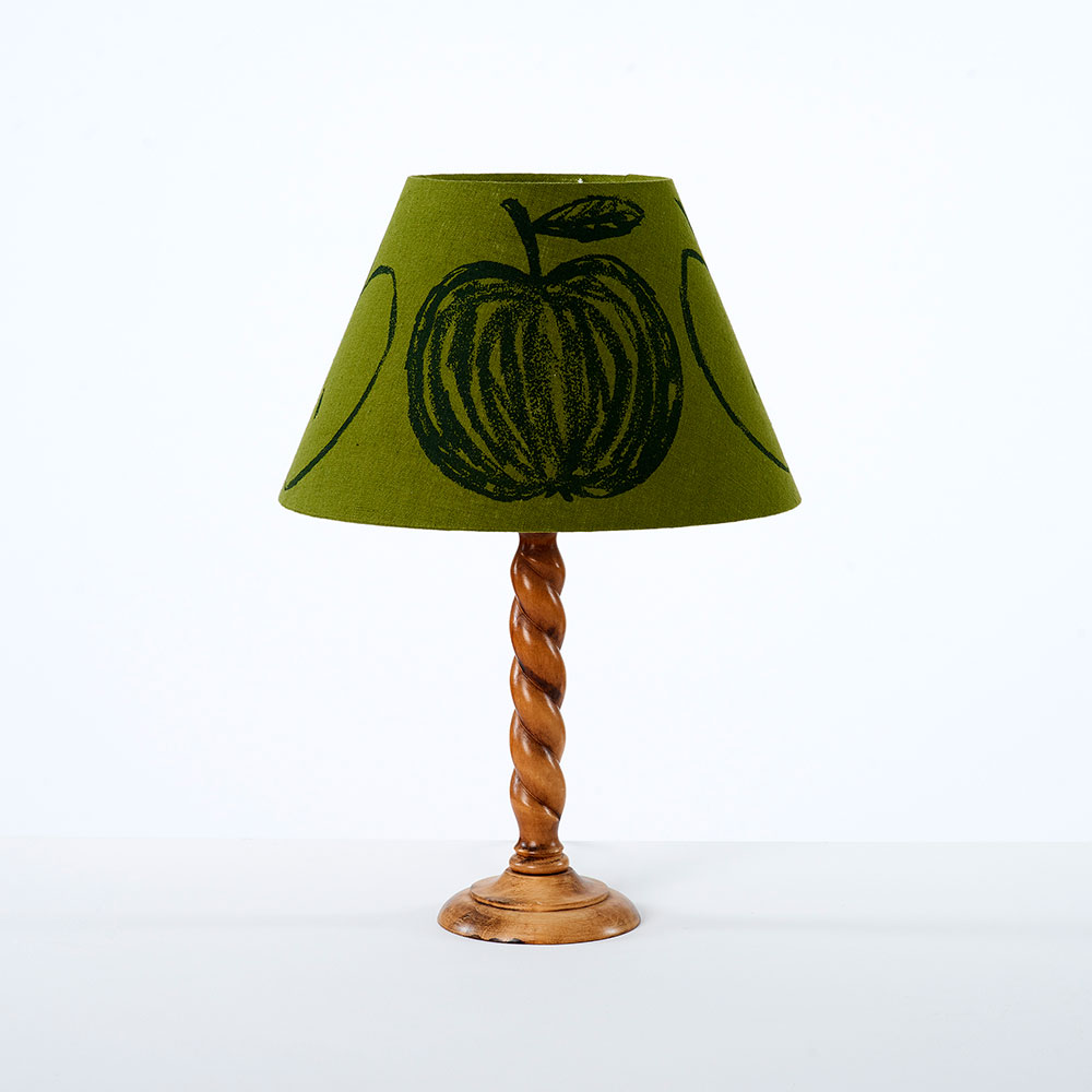 A-is-for-Apple-Lampshade-Hunter-Green