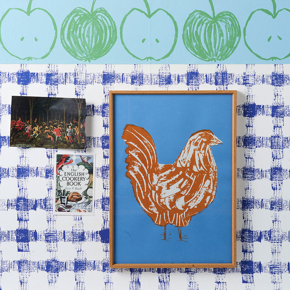 French-Hen-Screen-Print