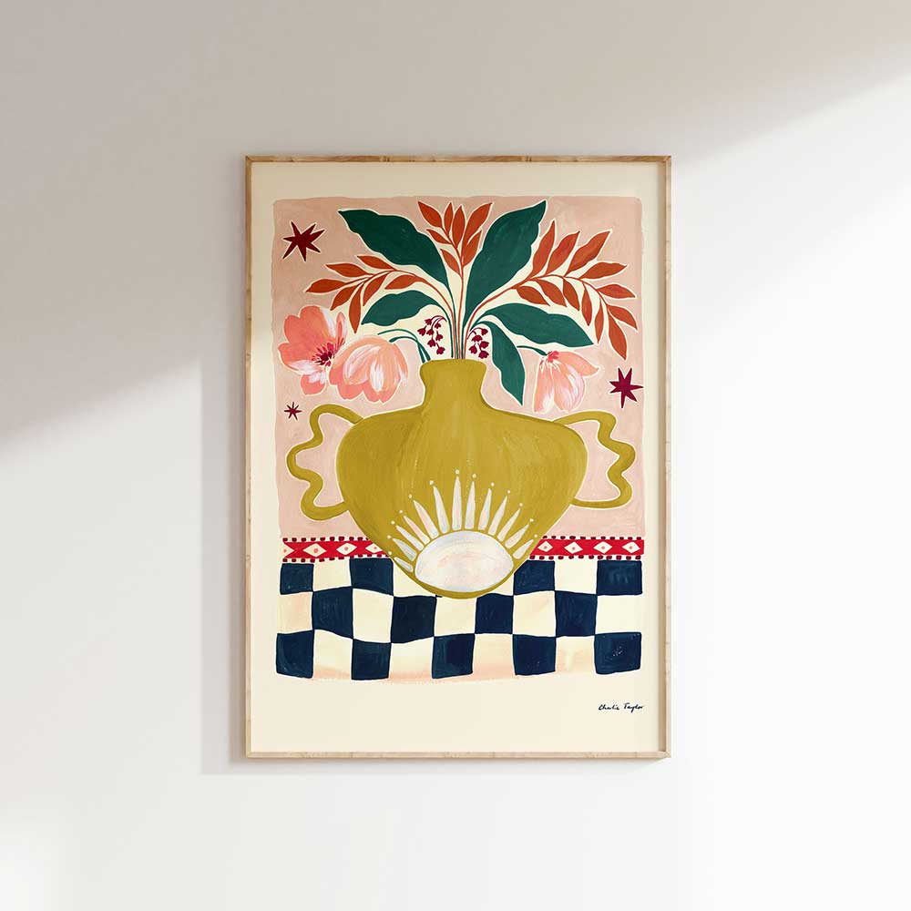 Sunrise-Tulip-Print-by-Charlie-Taylor-Design