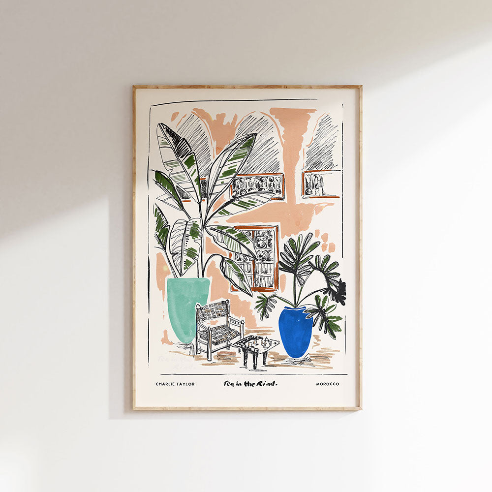 Tea-In-The-Riad-Print