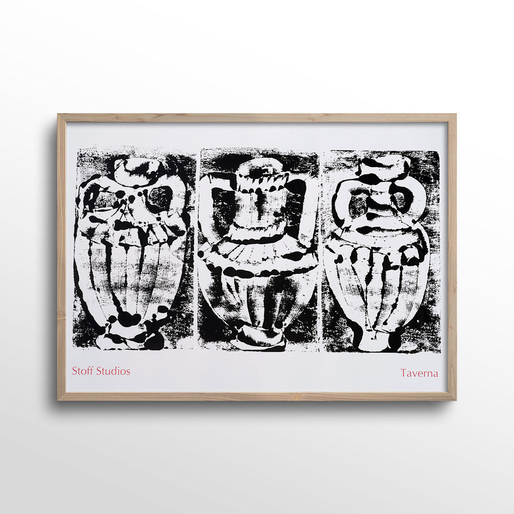 Taverna-Mono-Screen-Print