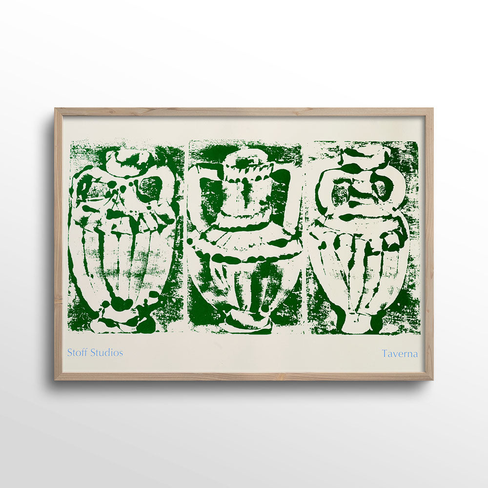 Taverna-Pea-Green-Screen-Print