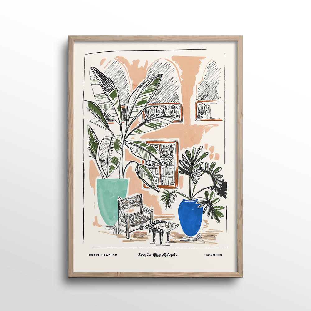 Tea-In-The-Riad-Print