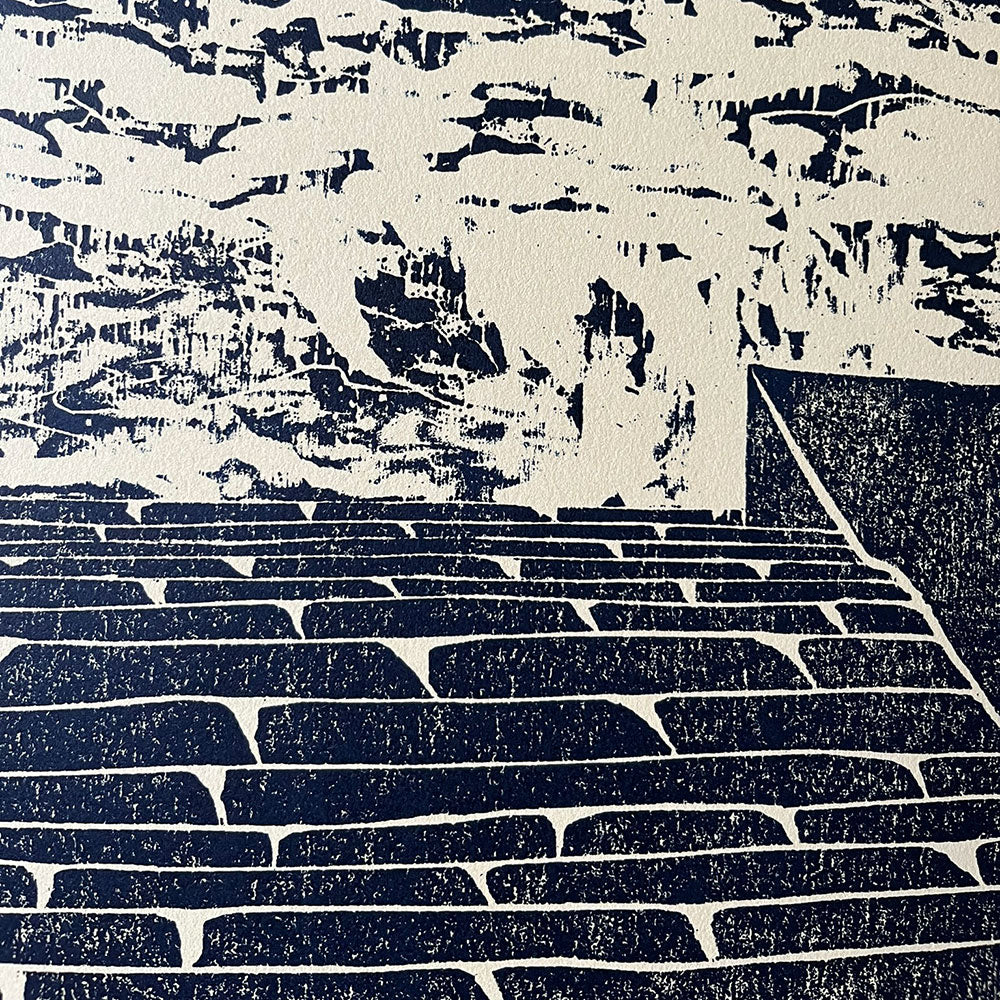The-Sea-Close-By-Woodcut-Print