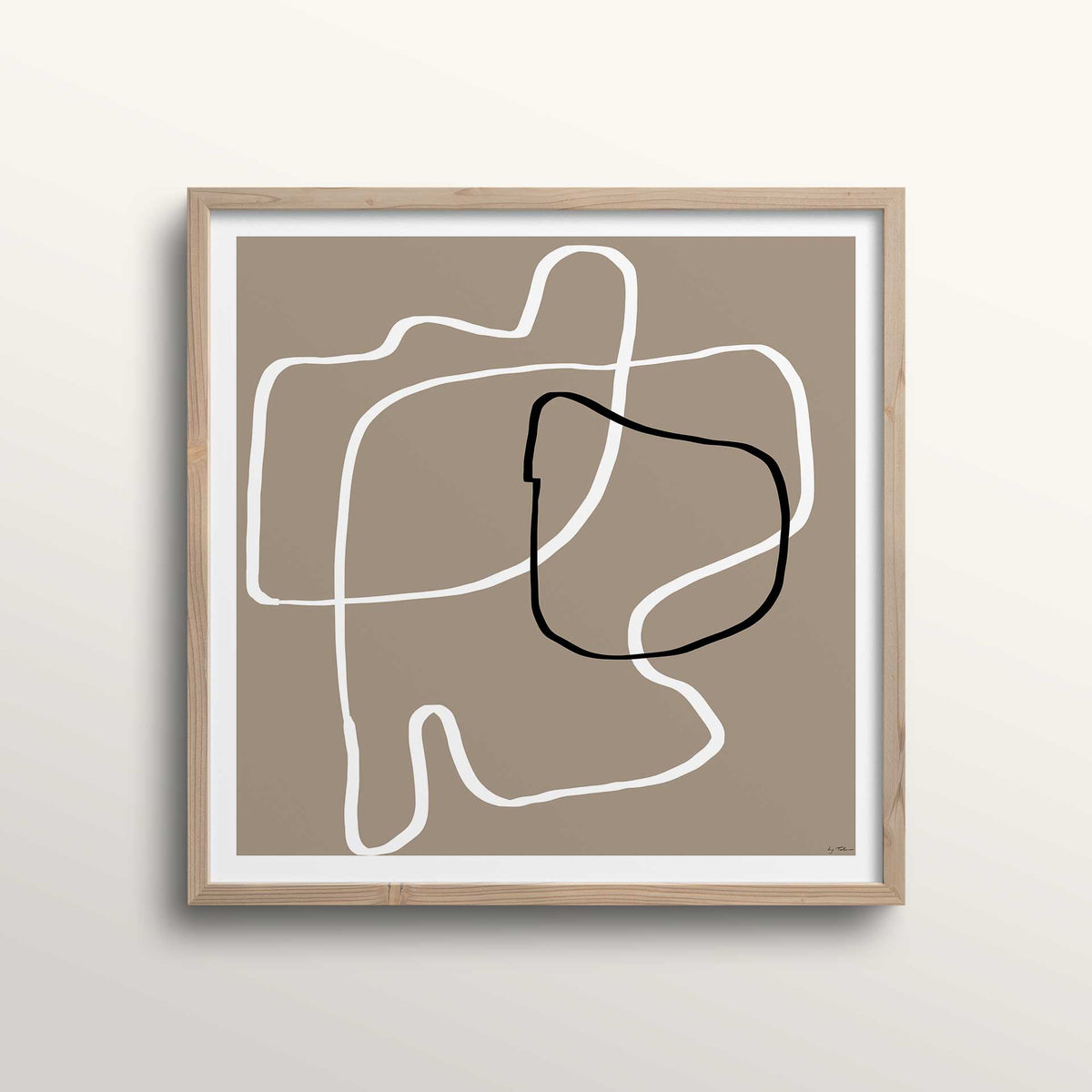 Trace-17-Print-Framed