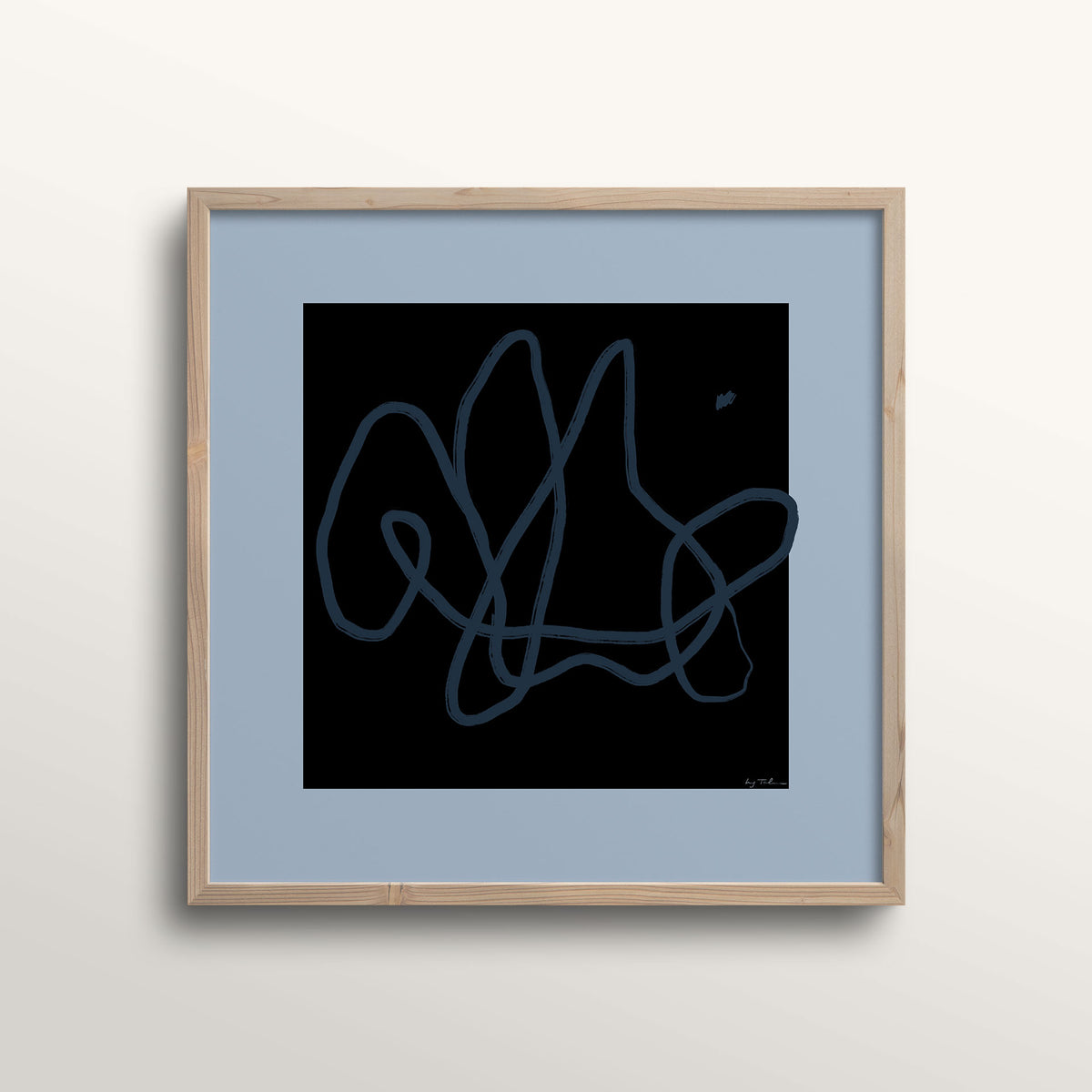 Trace-23-Print-framed