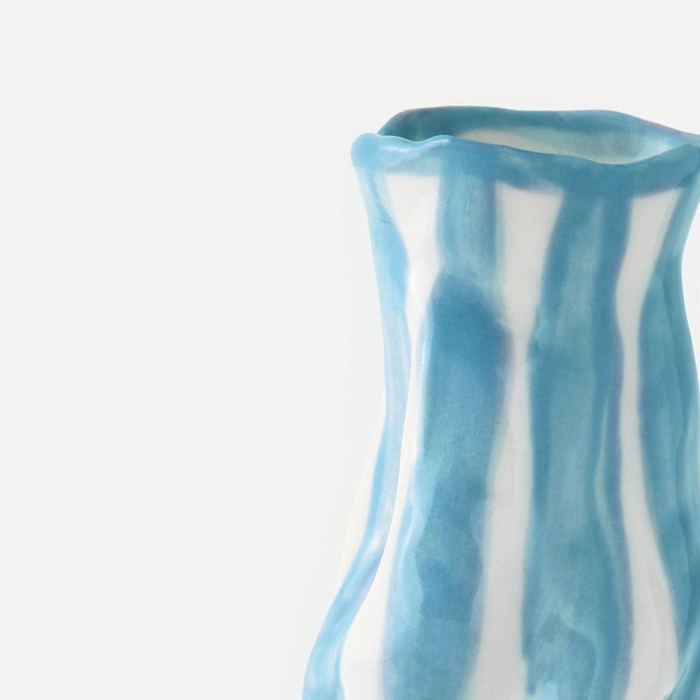 Turquoise-Candy-Stripe-Vase