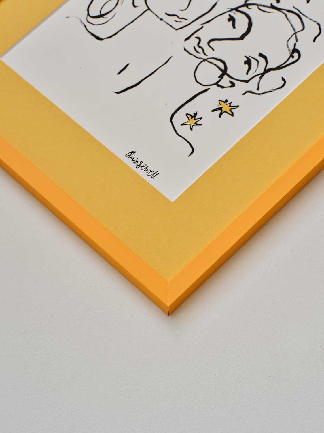 Yellow Slim Frame